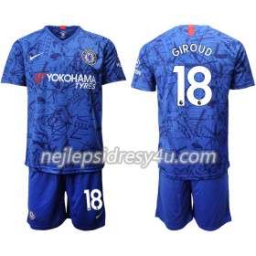 Fotbalový Dres Chelsea Giroud 18 Dětské Domácí 2019/20